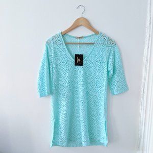 [NWT] Lace Beach Coverup